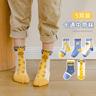 Set 5 đôi tất cho bé, mẫu xuất hàn minliu kids socks chính hãng cottong co - ảnh sản phẩm 4