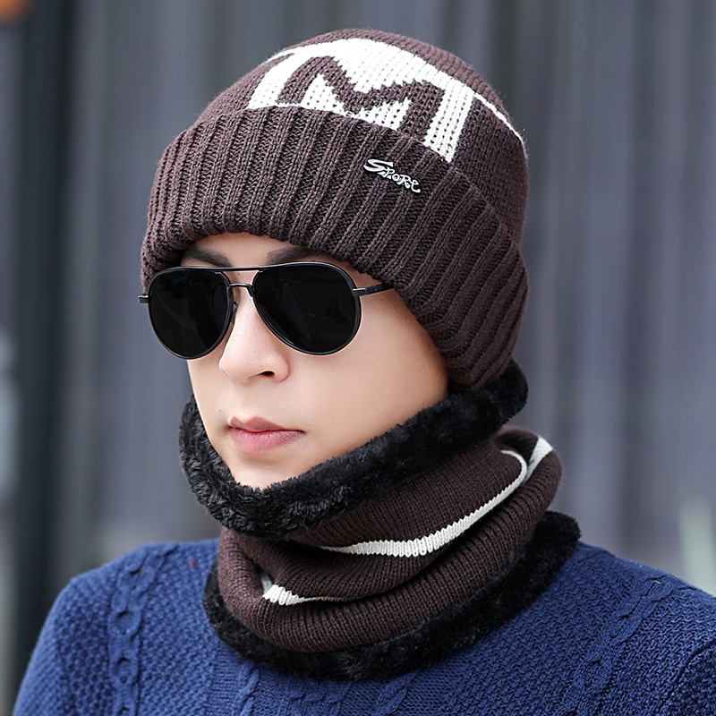 Nón Len Trùm Tai Giữ Ấm Mùa Đông Cho Nam