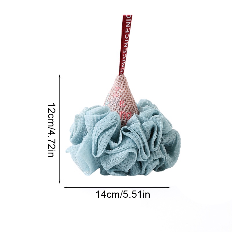 Bông Tắm Tạo Bọt Hình Que Kem Mềm Mại Dễ Thương