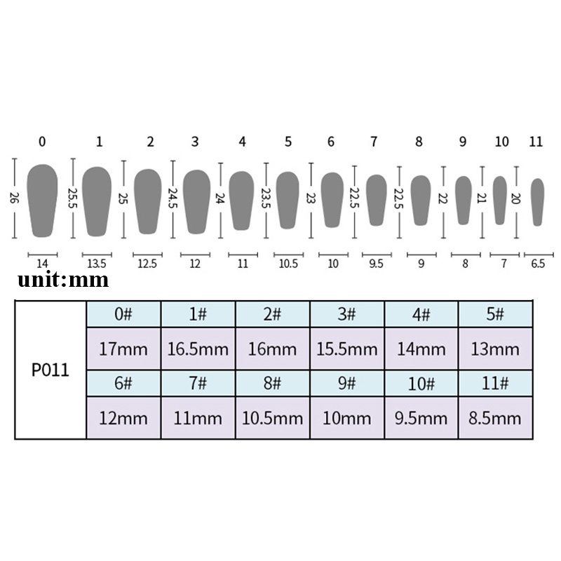 Móng Tay Giả Dáng Dài Hoạ Tiết Giáng Sinh