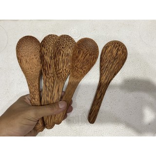  VÁ MÚC CƠM GỖ DỪA - THÌA XỚI CƠM LÀM TỪ GỖ DỪA - MUỖNG CƠM 