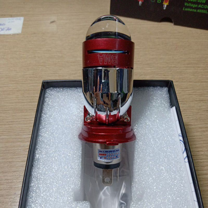 ĐÈN PHA XE MÁY  GƯƠNG CẦU M01J-A