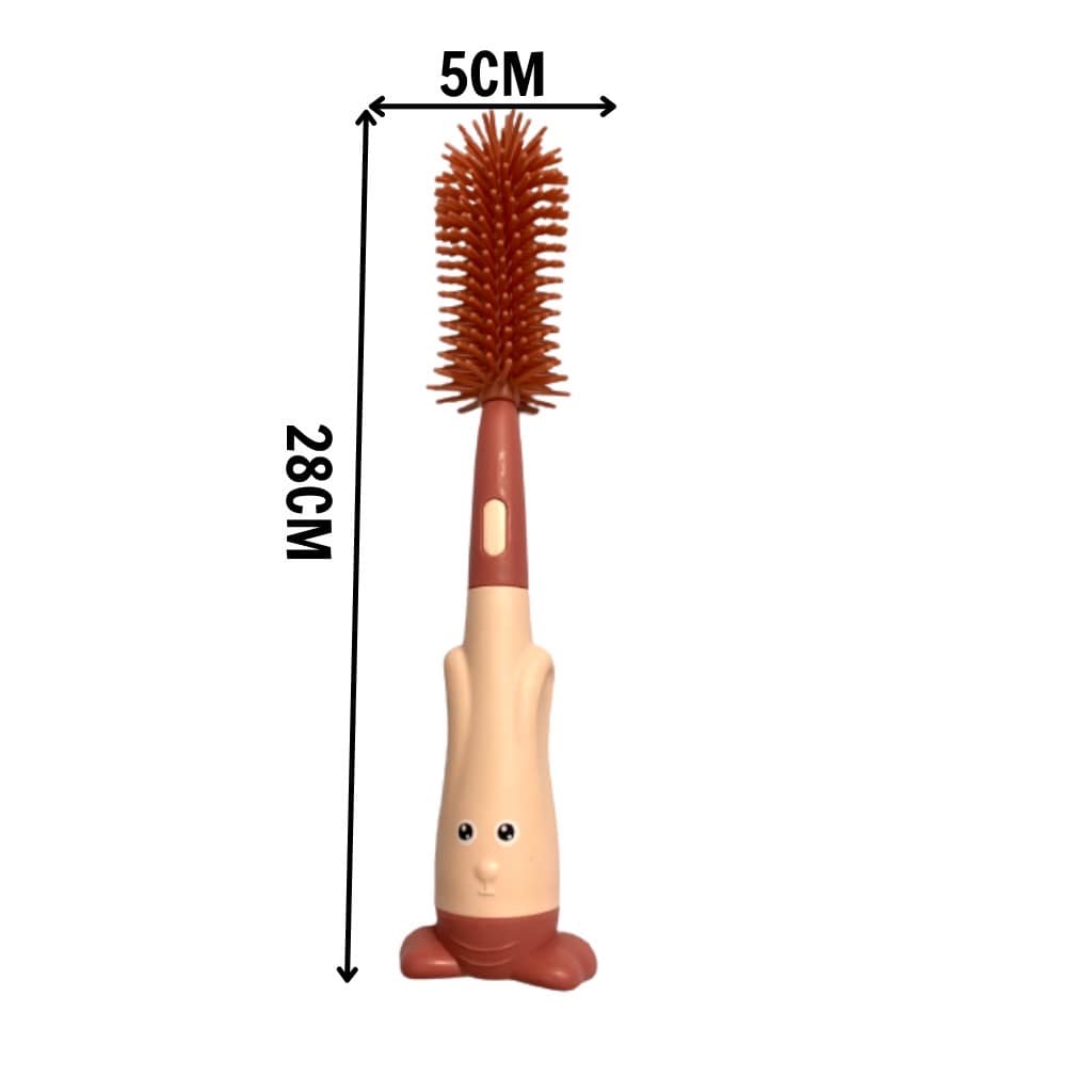 Dụng cụ cọ rửa bình sữa silicon mẫu mới tiện dụng