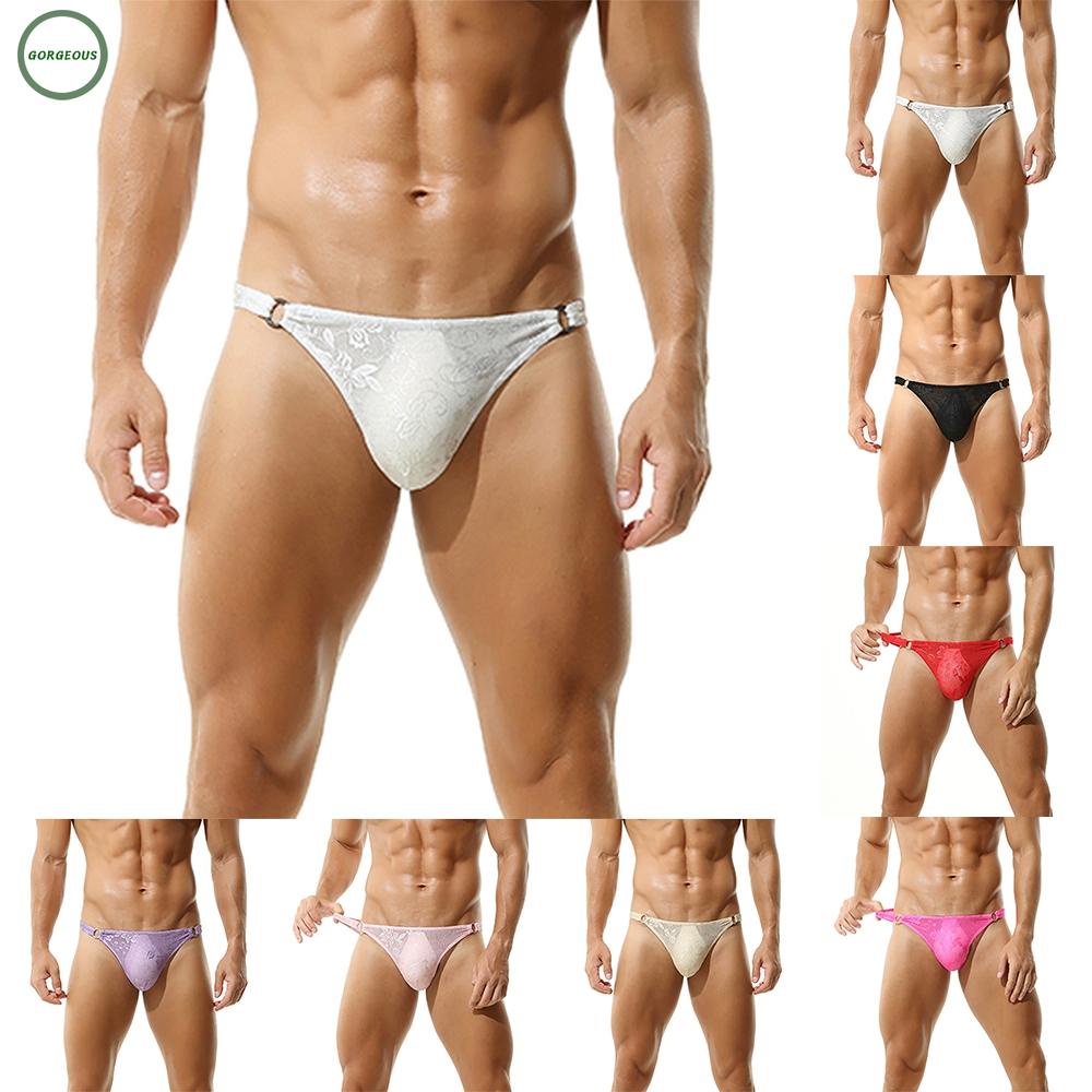 GORGEOUS~Briefs Underpants Underwear Erotic Lingerie Gay Knickers LaceBreathable