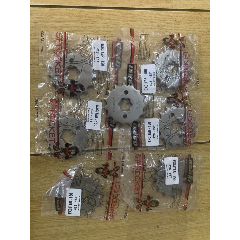 Nhông tải trước chính hãng Osaki 14-15 răng các loại xe Yamaha và Hoda.