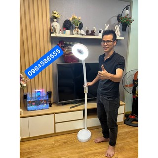 Đèn spa chân nặng. đèn soi da nối mi phun xăm nặn mụn điều chỉnh ánh sáng đế nặng(chân nặng chiết áp