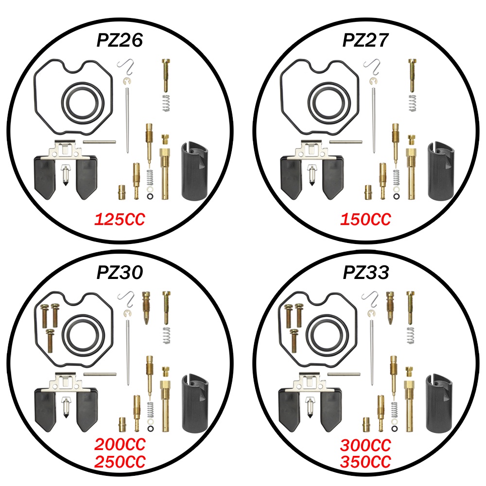 Bộ Dụng Cụ Sửa Chữa Bộ Chế Hòa Khí pz26 pz27 pz30 pz33 Cho keihin honda cg125 cg150 cg175 cg250 cg300 cg350 cg 125 150 175 200 250 300 350 cg 125 1C013C0C3C0
