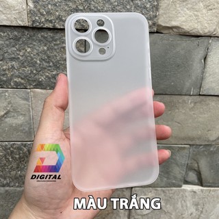 Combo 2 Ốp Lưng Trong Nhám Unibody Cho iPhone 14 Pro Max Siêu Mỏng