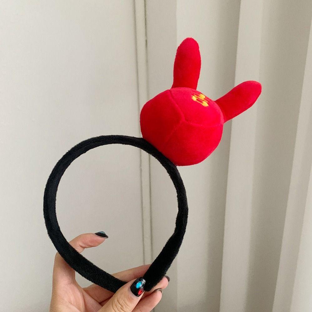 ANEMONE Băng Đô Cài Tóc Hình Thỏ Hoạt Hình Phong Cách Retro Dễ Thương Cho Bé Gái