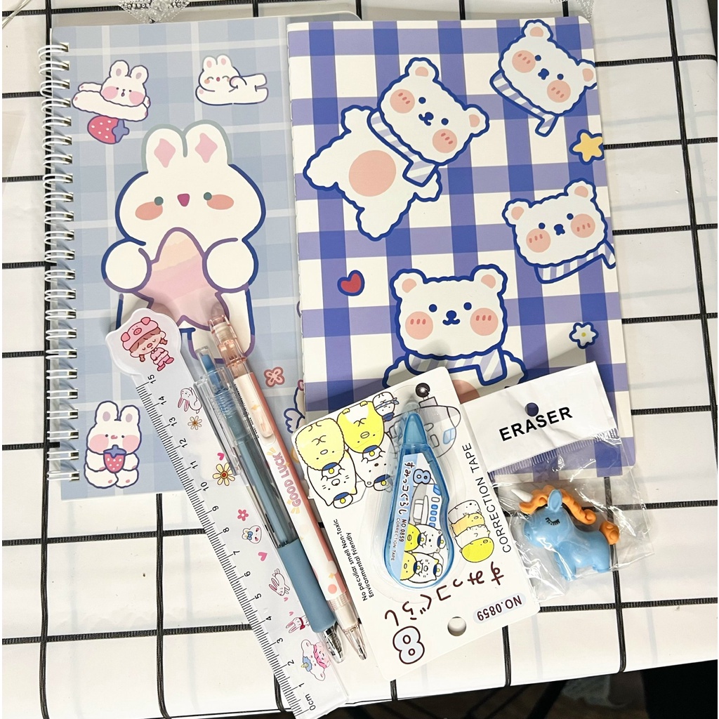 Combo đồ dùng học tập siêu xinh