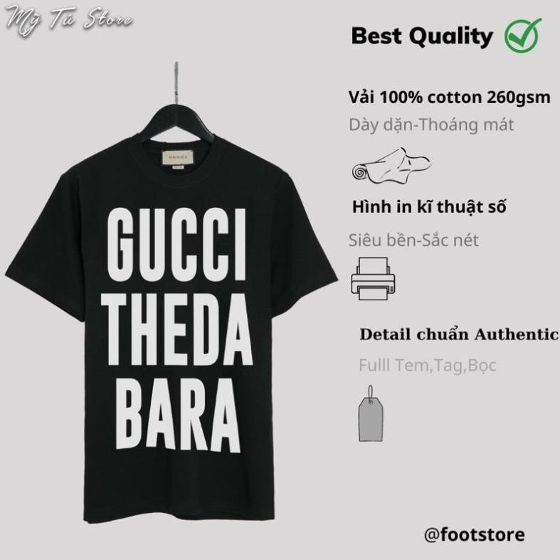 Áo Gucci in chữ mới nhất chuẩn siêu cấp Áo thun Gucci nam nữ cao cấp - My Tu Store