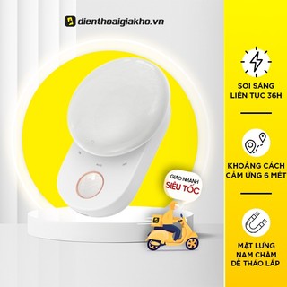 Đèn Cảm Biến chuyển động Tự Bật Sáng thông minh Baseus Full Moon Human Body Induction Night Light DGFM-02