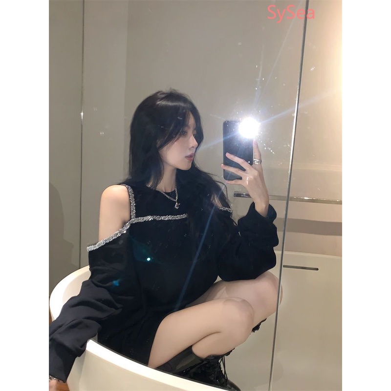 Áo Kiểu Trễ Vai Phong Cách Hàn Quốc Quyến Rũ Cho Nữ