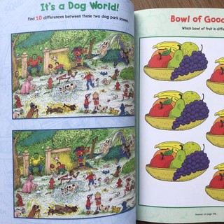 [Đồ Chơi Giáo Dục] THE BIG BOOK OF SPOT DIFFERENCE
