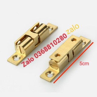 Chôt giữ cánh tủ, chôt chặn cánh tủ bằng đồng