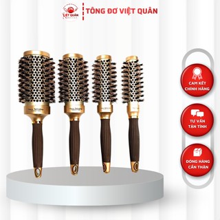 Lược Tròn Tạo Kiểu Định Hình Nếp Tóc Chất Lượng Cao