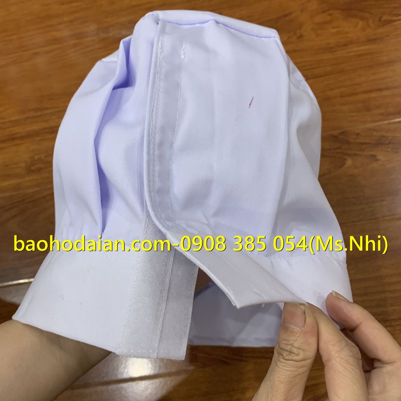 Nón đầu bếp vải kaki cotton cao cấp dày dặn