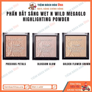 Phấn bắt sáng Wet n Wild Mega Glow Highlighting Powder và Too faced love light Prismatic Highlighter