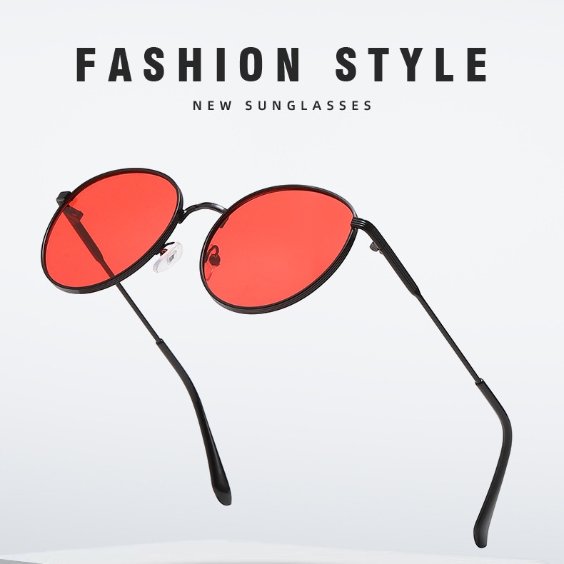 Kính Mát Gọng Kim Loại Nhiều Màu Sắc Dành Cho Cả Nam Và Nữ