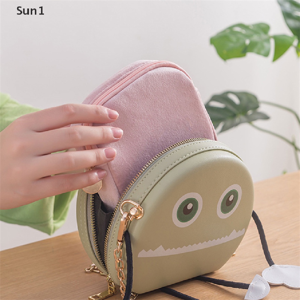 Sun1 &gt; Túi Đựng Mỹ Phẩm / Đồ Trang Điểm Bằng Nhung Mềm Mại Tiện Dụng Khi Đi Du Lịch