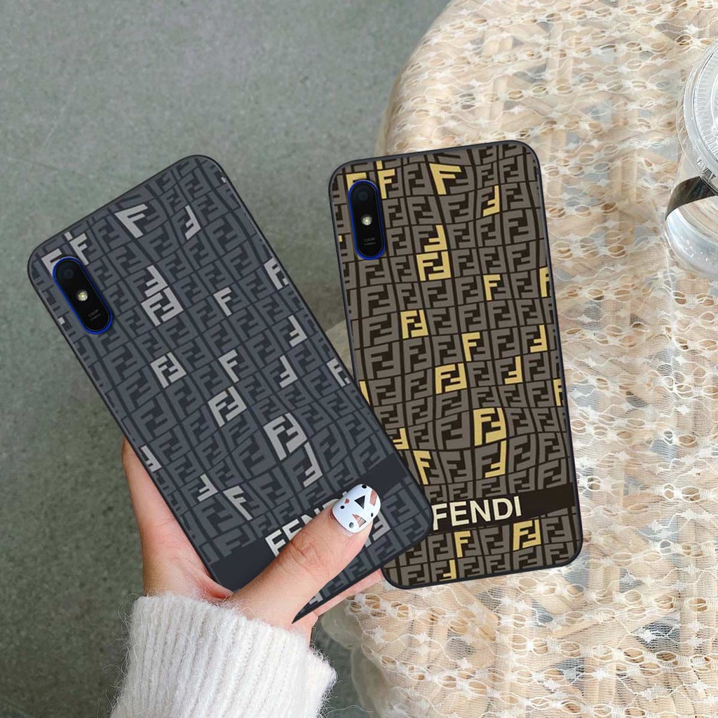 Ốp lưng điện thoại Xiaomi Redmi 7A / 8A / 9A fendy, búp bơ rì, kaws thời trang, vỏ ốp thời trang rẻ đẹp
