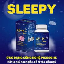 Viên ngủ ngon Sleepy Nhật Bản 80 viên – Giúp ngủ ngon ngủ sâu giấc Hàng nhập khẩu nội địa Nhật Bản.