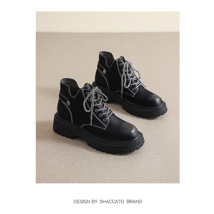 Giày Bốt Martin Đế Dày Thời trang Trẻ Trung Cá Tính