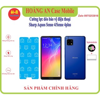 Kính cường lực dẻo phủ nano 9H+ SHARP AQUOS SENSE4/SENSE 4 Plus