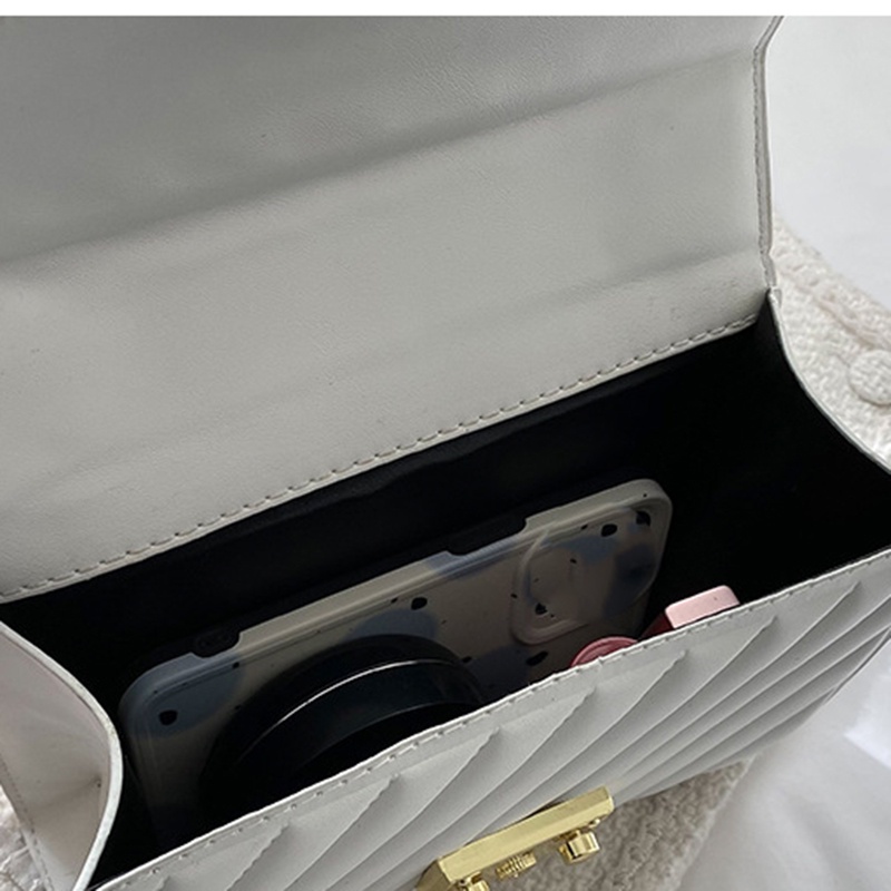 Túi Đeo Chéo Có Khóa Phong Cách Hàn Quốc Cho Nữ