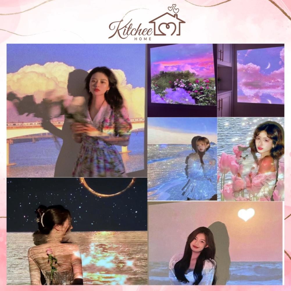 Máy chiếu phông chụp ảnh, máy chiếu phông sinh nhật Happy birthday Siêu Dễ Thương