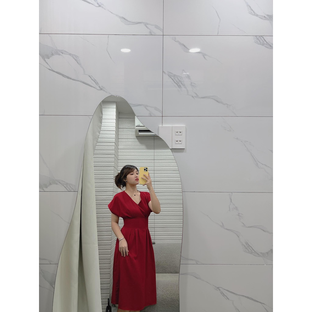 B109-ĐẦM MIDI TAY CÁNH DƠI