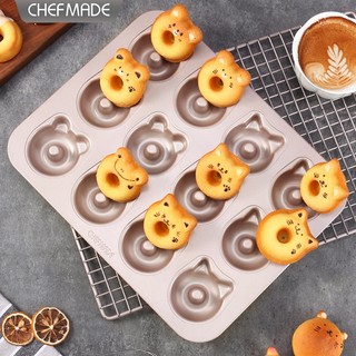 Chefmade khuôn nướng bánh muffin 12 ngăn không dính wk9930