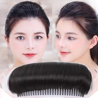 Độn phồng tóc mái nâu đen