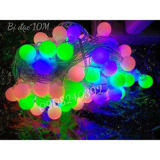 Dây Đèn Trang Trí 10M Tròn Nhỏ ( Cấm Điện )