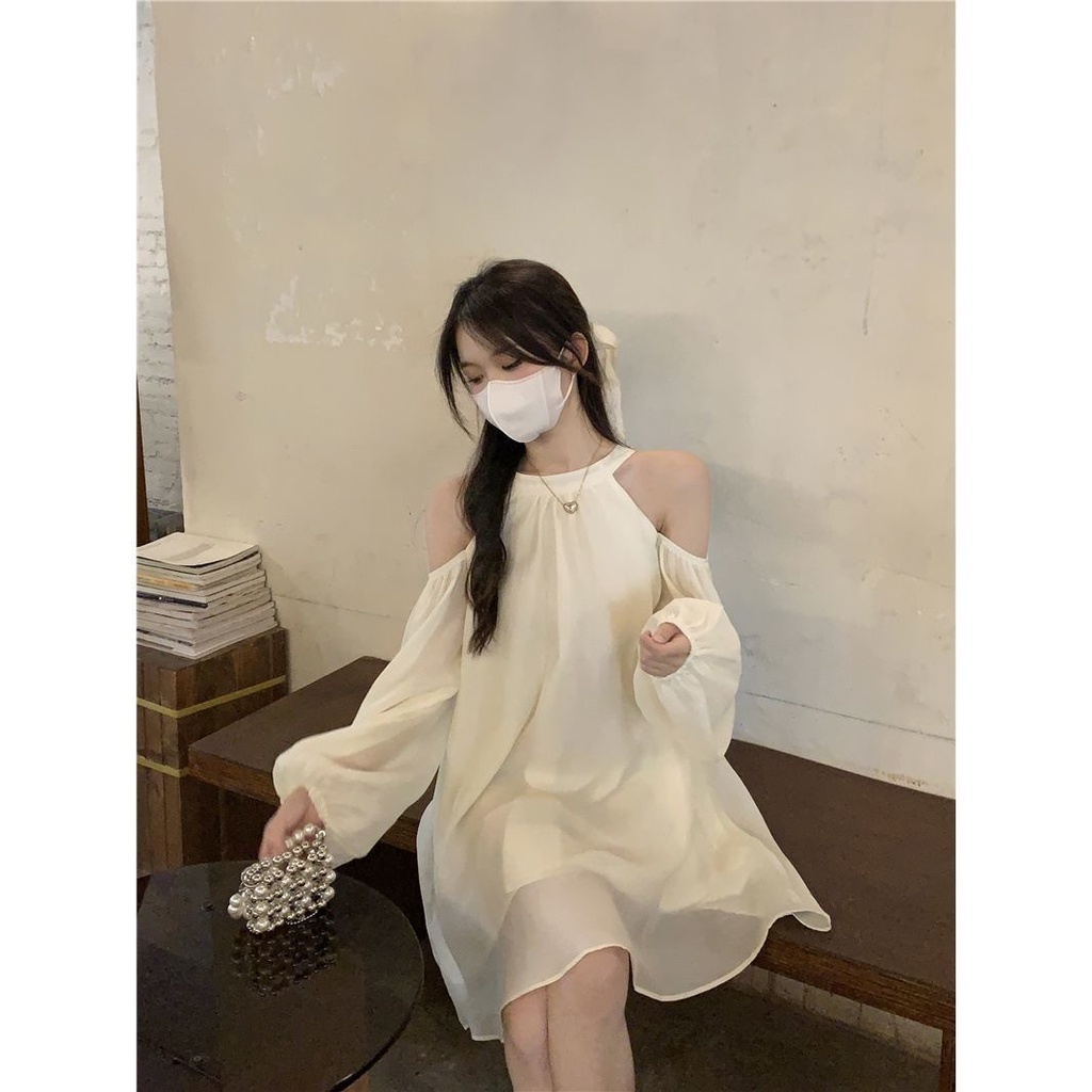 Váy babydoll Đầm Hai Dây Dáng Rộng Cao Cấp Phong Cách Hàn Quốc Thời Trang Mùa Hè Dành Cho Nữ