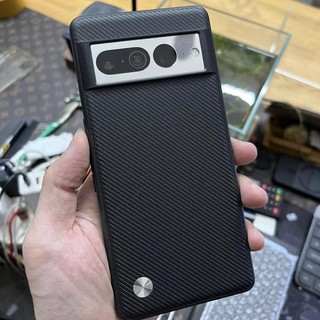 Ốp lưng SKIN / CODE Google Pixel 7a / 7 Pro / 6a / 6 / Pixel 6 Pro / Pixel 5 / Pixel 4 XL chống sốc lưng da vân carbon