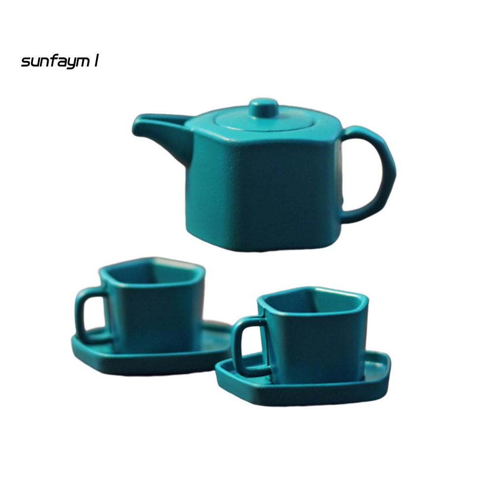 1 Bộ Ấm Tách Trà Đồ Chơi Búp Bê Nhỏ Gọn