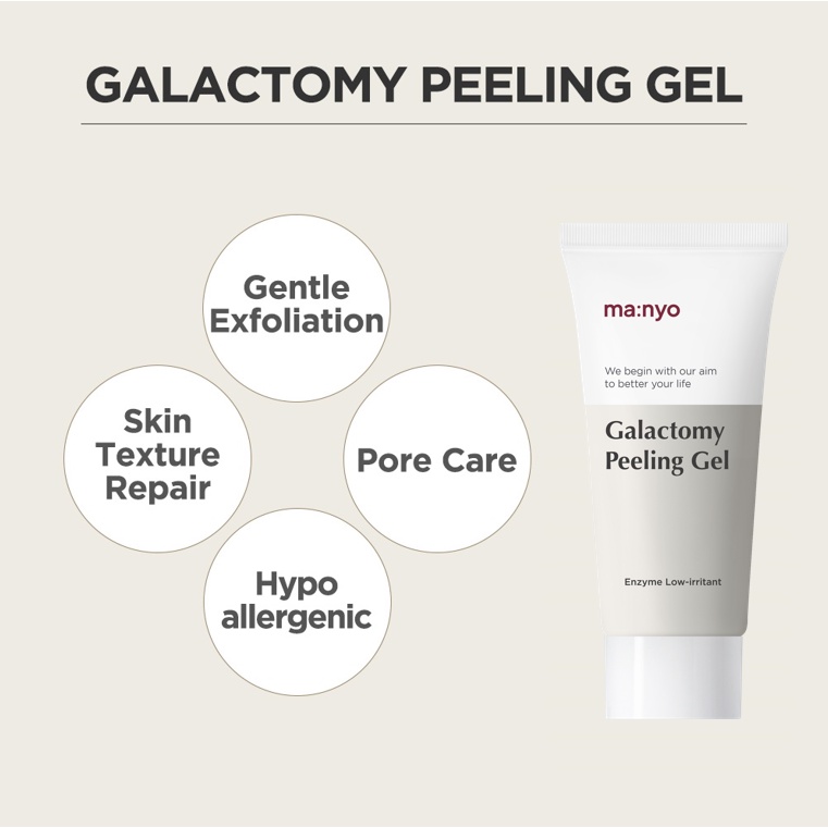 Gel tẩy tế bào chết MA:NYO Galactomy Peeling Gel 20ml