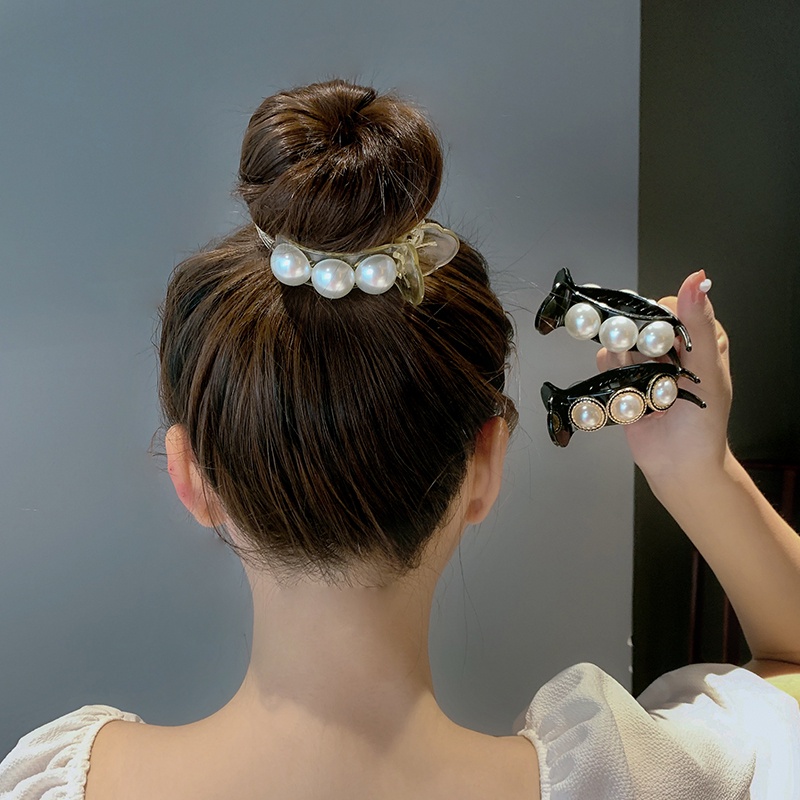 Kẹp Tóc Ngọc Trai Thời Trang Hàn Quốc