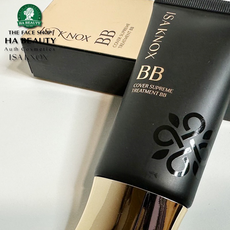 Kem nền trang điêm Cao cấp Che phủ và Bảo vệ da tuyệt vời ISA Knox BB Cover Supreme Treatment BB 50ml SPF50+/PA+++