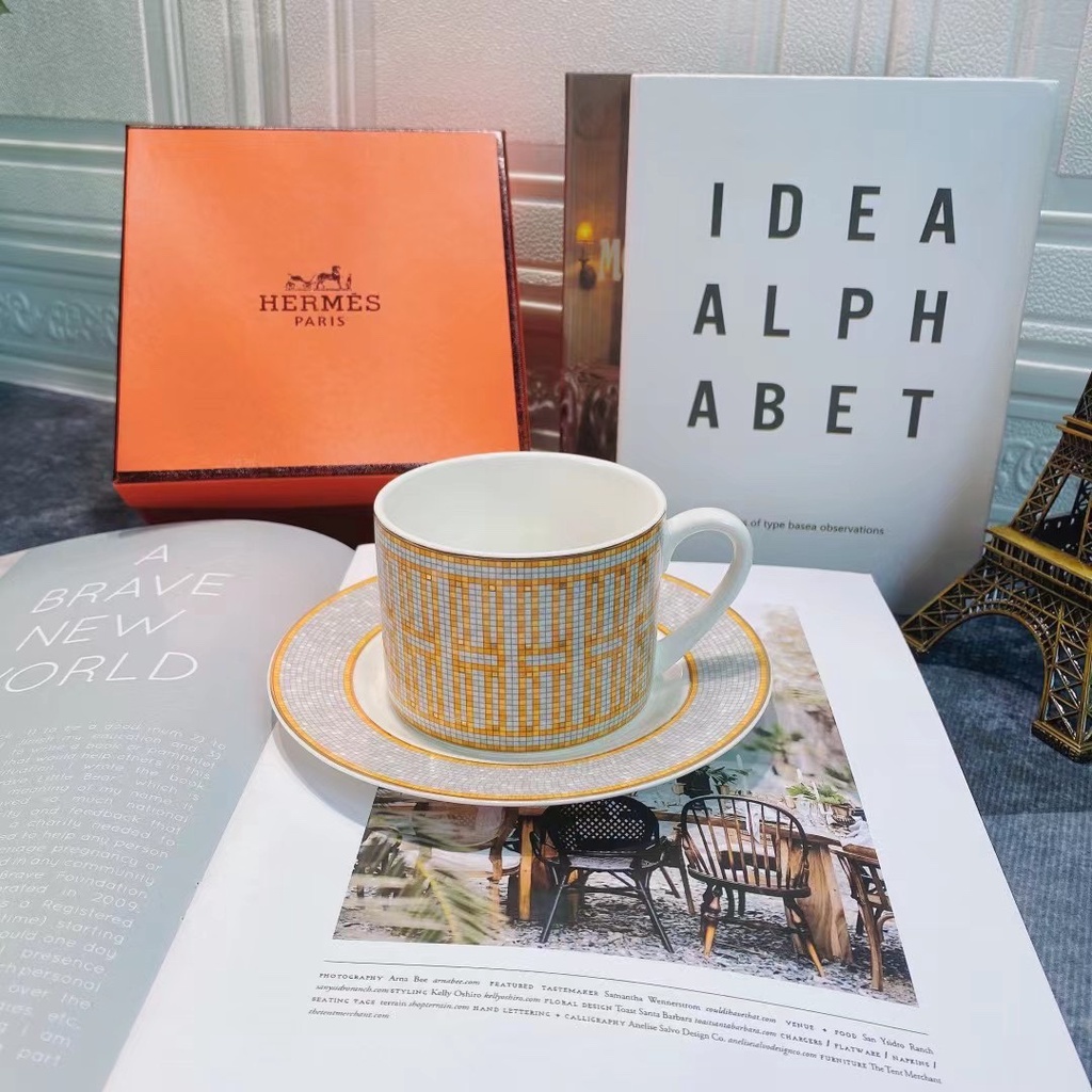 Bộ Tách Cà Phê Hermes Trung Quốc