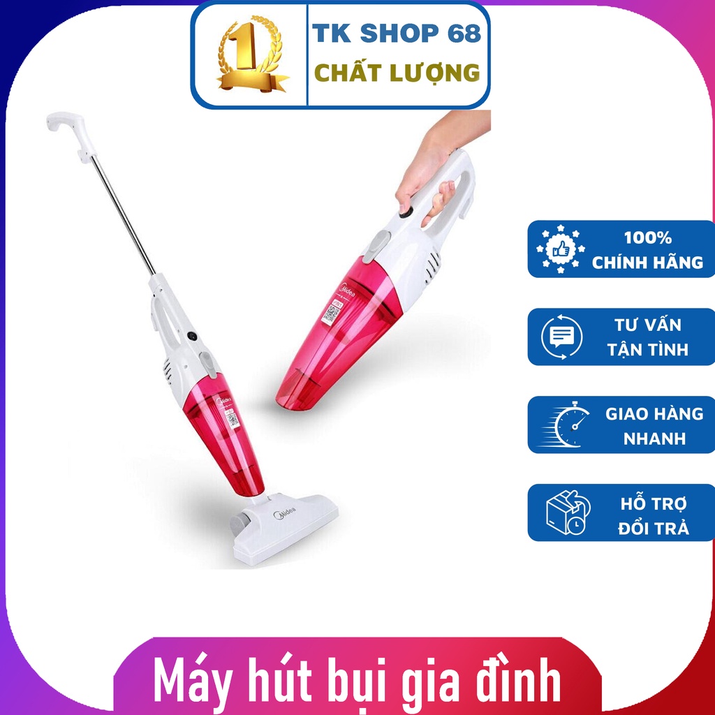 Máy Hút Bụi Cầm Tay Gia Đình - Siêu Tiện Dụng, Siêu Mạnh - Kiểu Dáng Cầm Tay Chắc Chắn