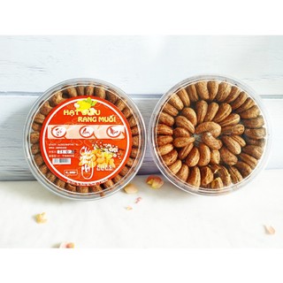 Hạt Điều Rang Muối Chưa Bóc Vỏ Lụa Xếp Loại 1 (500g)