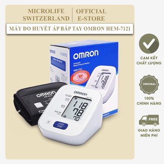 Máy đo huyết áp bắp tay Omron HEM 7121 - Hàng Chính Hãng Nhật Bản