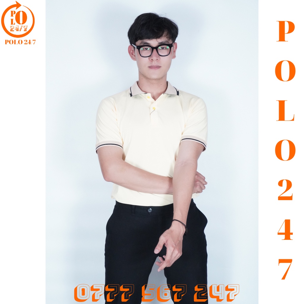 Polo kem đơn giản tinh tế,cho cặp đôi, chất vải cá sấu cotton co giản 4 chiều, thoáng mát.