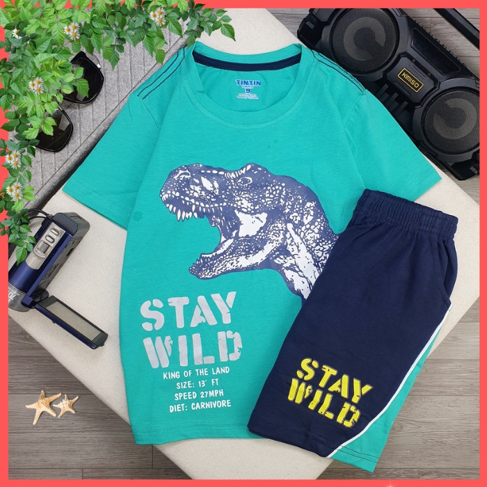 Đồ Bộ Bé Trai Size Đại 23kg-55kg Thun Cotton Co Giãn 4 Chiều Mềm Mại Mát Hút Mồ Hôi Tốt.1586.7