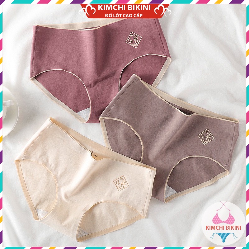 Quần Lót nữ cao cấp không đường may viền ép KIMCHIBIKINI quần nót nữ chống viêm kháng khuẩn QL115