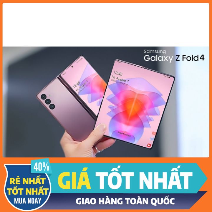 Điện Thoại Samsung Galaxy Z Fold 4 - Hàng Chính Hãng Nguyên Seal Full Box, Bảo Hành 12 tháng