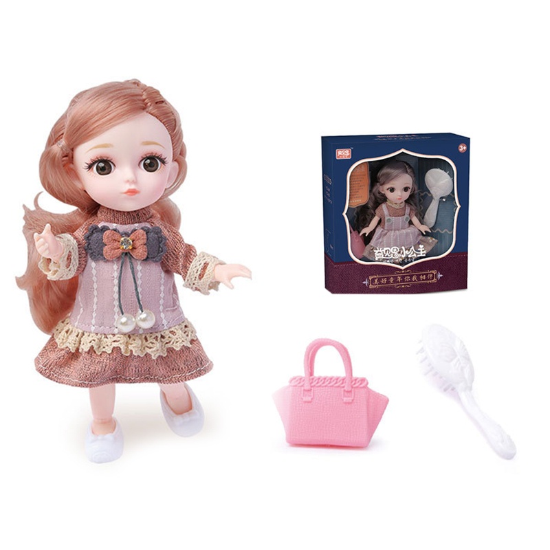 Bộ Đồ Thời Trang Giáng Sinh Dành Cho Búp Bê 3 Tuổi