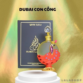 TINH DẦU DUBAI MẪU CON CÔNG CÓ HỘP - Lalashop_0